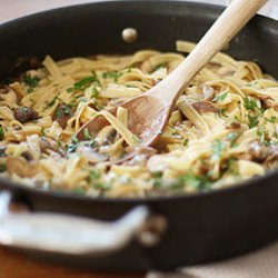 Skinny Mushroom Stroganoff