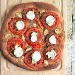Vegan Margherita Pizza