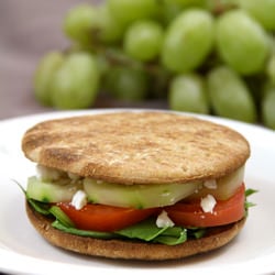 Vegetarian Greek Sandwiches