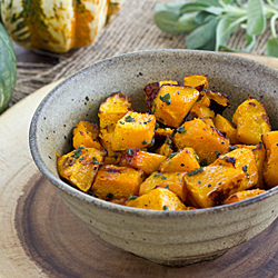 Winter Squash with Brown Butter