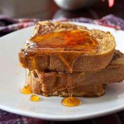Pumpkin Pie French Toast