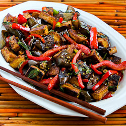 Eggplant Tofu Stir-Fry