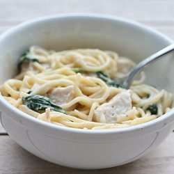 Grilled Chicken Florentine Pasta
