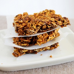 Chocolate Pumpkin Granola Bars