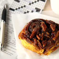 Pumpkin Pecan Sticky Buns