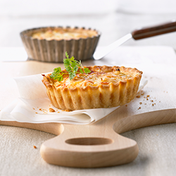 Salmon & Artichoke Quiches
