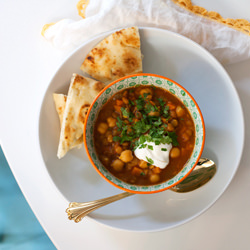 Spicy Chickpea + Lentil Stew