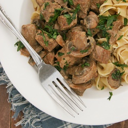 Beef Stroganoff