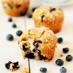 Blueberry-Lime Muffins