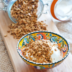 Honey-Pistachio Granola