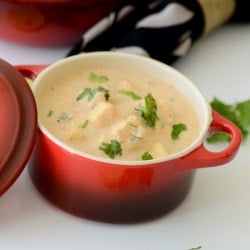 Paneer in White Gravy
