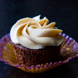 Chocolate Cake with PB Frosting!
