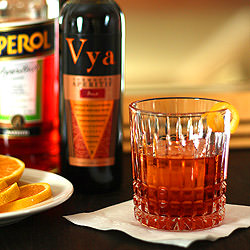 Aperol Negroni and Americano