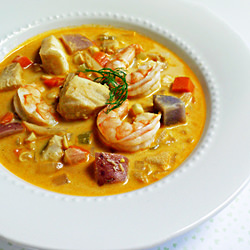 Cod, Shrimp & Fennel Chowder