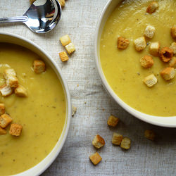 Celeriac and Carrot Soup