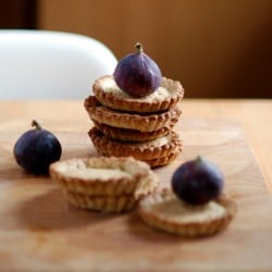 Fig, Mascarpone, and Pistachio Tart