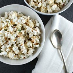 Garlic, Thyme & Parmesan Popcorn