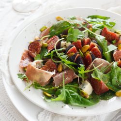 Prosciutto, Fig and Pistachio Salad