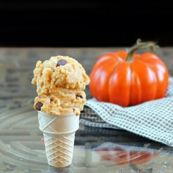 Pumpkin Chocolate Cookie Ice Cream