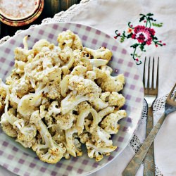 Curry Roasted Cauliflower