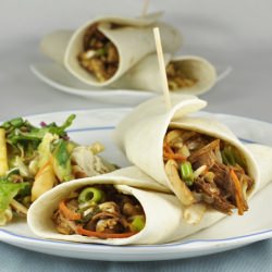 Asian Chicken Wraps