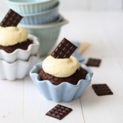 Chocolate Zucchini Cupcakes