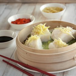 Steamed Fish with Ginger