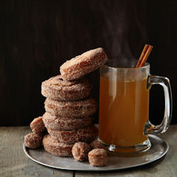 Spiced Cider Doughnuts
