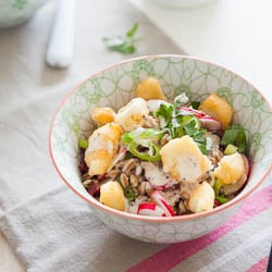 Spelt Salad with Cranberries