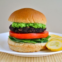 Portobello Bean Burger
