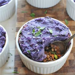 Mini Vegetarian Sheperd’s Pies