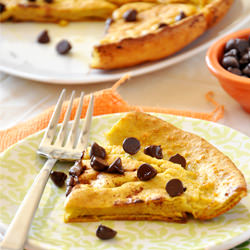 Pumpkin Chocolate Chip Dutch Baby