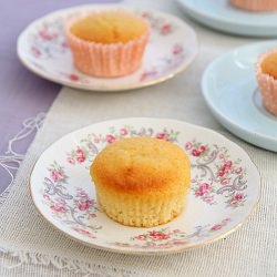 Passion Fruit Yoghurt Cupcakes