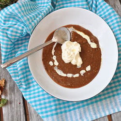 Porridge and Whipped Cream