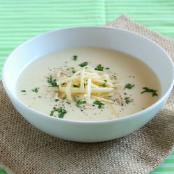Cauliflower & Gruyere Soup