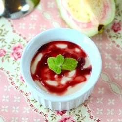 Guava-Lemon Mousse