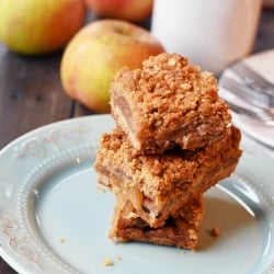 Dutch Apple Pie Bars