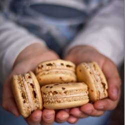 Salted Caramel Macaron