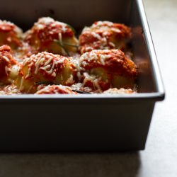 Spaghetti Squash Stuffed Shells