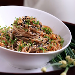 Sesame-Ginger Soba Noodles