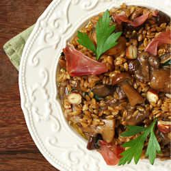 Spelt and Porcini Salad