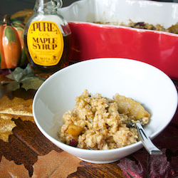 Apple & Pear Baked Oatmeal