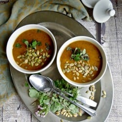 Pumpkin Black Bean Soup