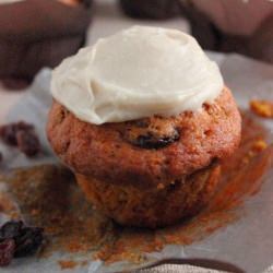 Pumpkin Carrot Cake Muffins