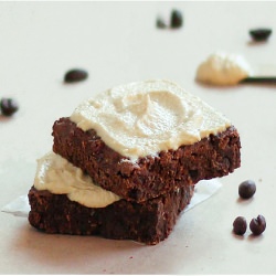 Coffee Mocha Vegan Fudge Frosting