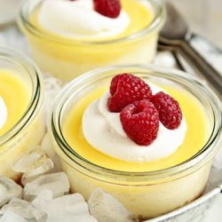 Lemon Cheesecake in a Jar
