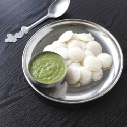 Coriander and Coconut chutney