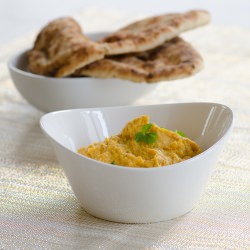 Hummus with Pumpkin and Lentils