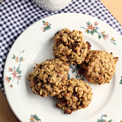 Pumpkin Oatmeal Cinnamon Cookie