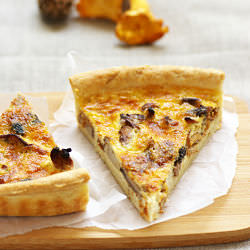 Mushrooms Quiche